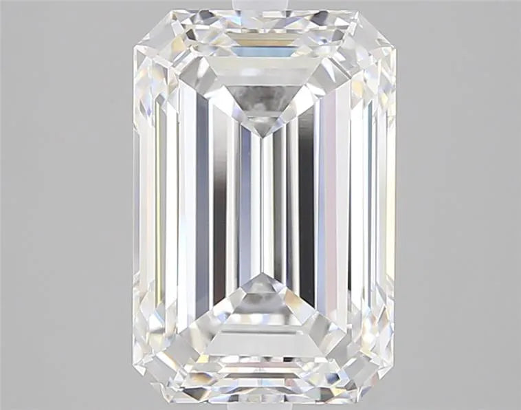 4.13ct Emerald Lab Grown Diamond (Colour D, Clarity VVS1, IGI Certified)