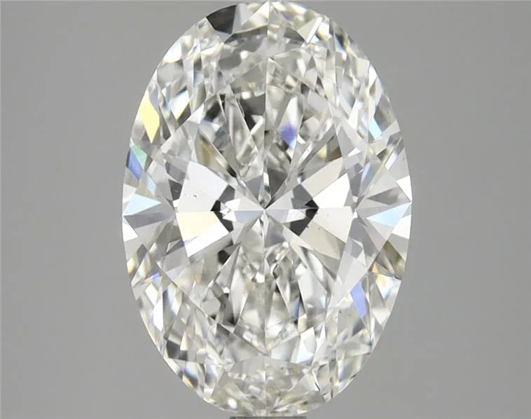 4.15ct Oval Lab Grown Diamond (Colour E, Clarity VVS2, IGI Certified)