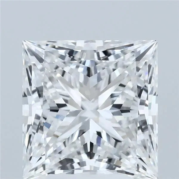 4.24ct Princess Lab Grown Diamond (Colour E, Clarity VVS2, IGI Certified)