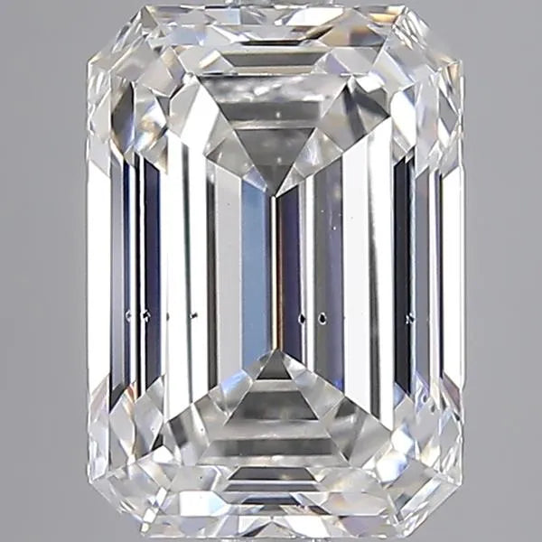 4.33ct Emerald Lab Grown Diamond (Colour F, Clarity VS2, IGI Certified)