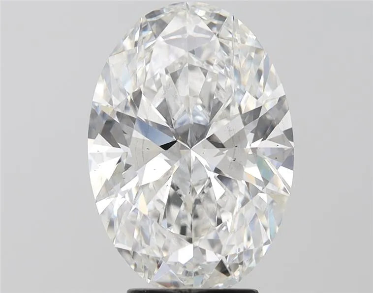 4.35ct Oval Lab Grown Diamond (Colour F, Clarity SI1, IGI Certified)