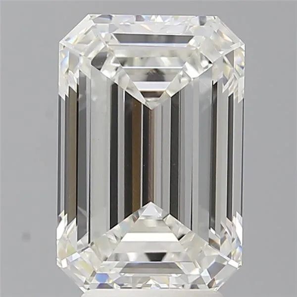 4.41ct Emerald Lab Grown Diamond (Colour F, Clarity VVS2, IGI Certified)