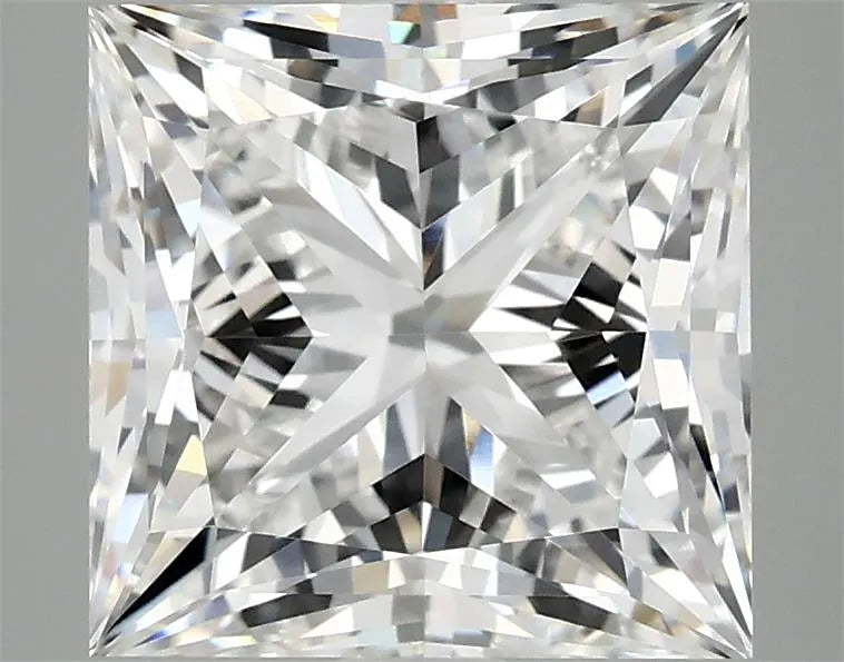 4.50ct Princess Lab Grown Diamond (Colour F, Clarity VVS2, IGI Certified)