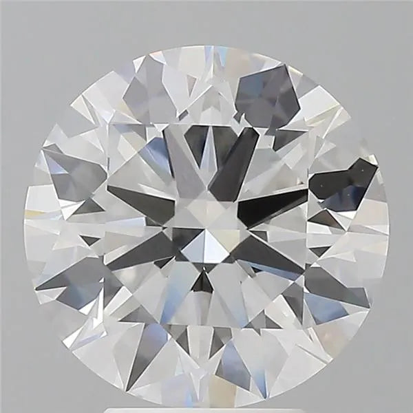 4.50ct Round Lab Grown Diamond (Colour D, Clarity VVS2, Cut ID, IGI Certified)