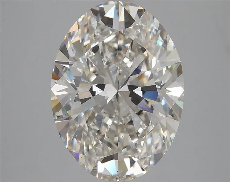 4.53ct Oval Lab Grown Diamond (Colour H, Clarity VS2, IGI Certified)
