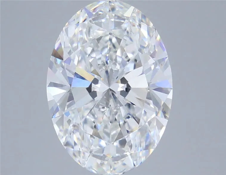4.57ct Oval Lab Grown Diamond (Colour D, Clarity VVS2, IGI Certified)