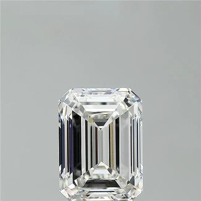 4.58ct Emerald Lab Grown Diamond (Colour F, Clarity VVS2, IGI Certified)