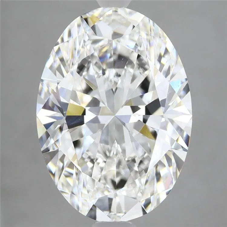 5.00ct Oval Lab Grown Diamond (Colour E, Clarity VVS2, IGI Certified)