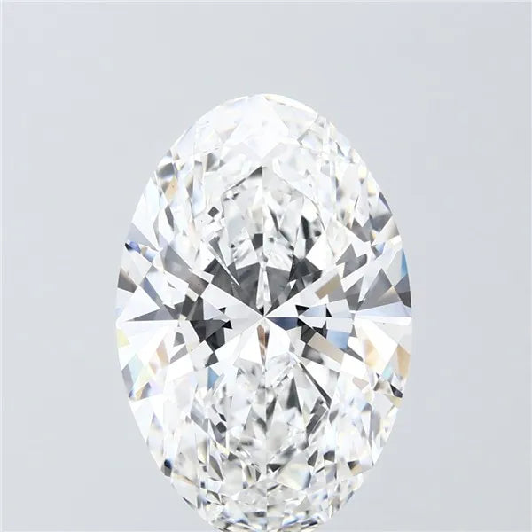5.00ct Oval Lab Grown Diamond (Colour E, Clarity VVS2, IGI Certified)