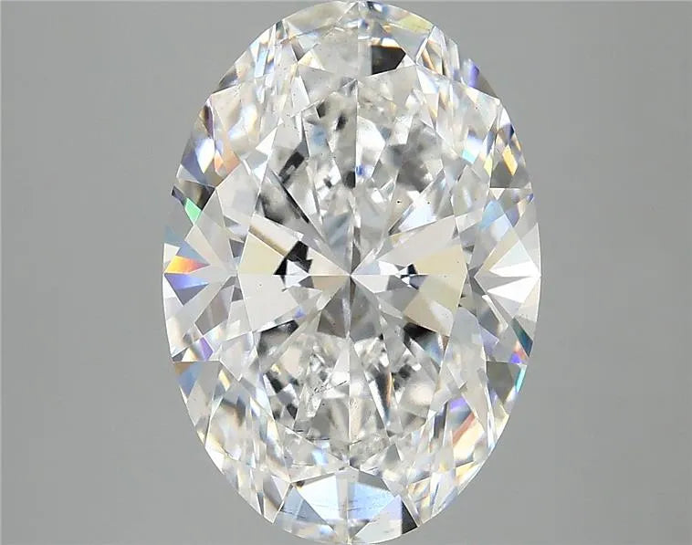 5.00ct Oval Lab Grown Diamond (Colour F, Clarity SI1, IGI Certified)