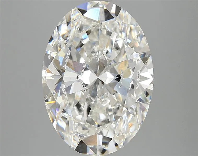 5.01ct Oval Lab Grown Diamond (Colour F, Clarity SI2, IGI Certified)