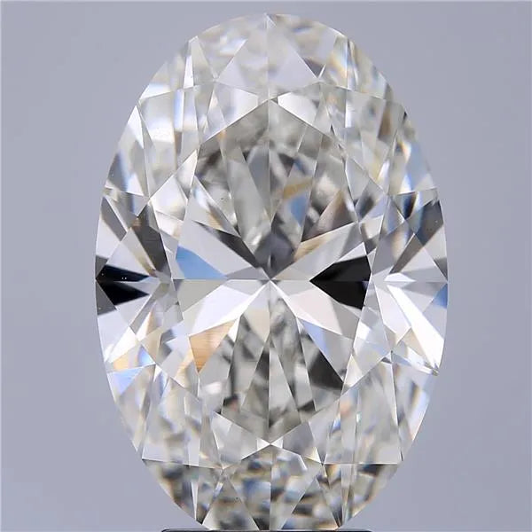 5.01ct Oval Lab Grown Diamond (Colour G, Clarity VS1, IGI Certified)