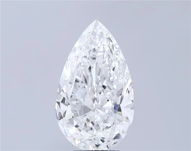 5.01ct Pear Lab Grown Diamond (Colour E, Clarity VVS2, IGI Certified)