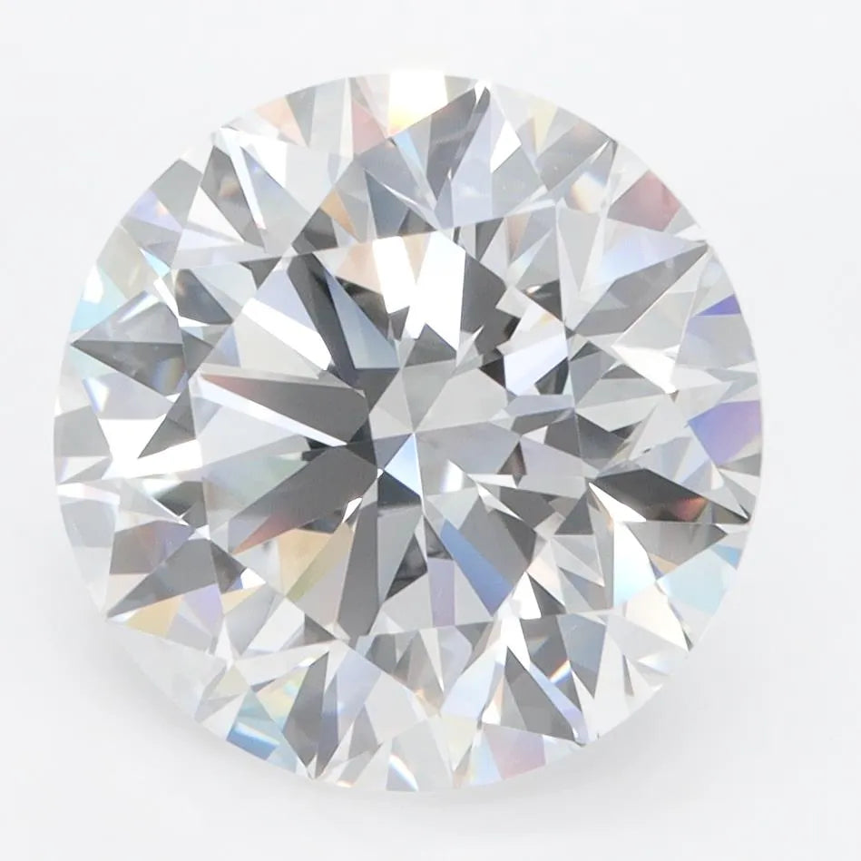 5.01ct Round Lab Grown Diamond (Colour D, Clarity IF, Cut ID, IGI Certified)