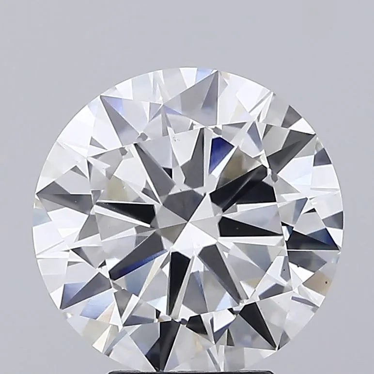 5.01ct Round Lab Grown Diamond (Colour G, Clarity VS2, Cut EX, IGI Certified)