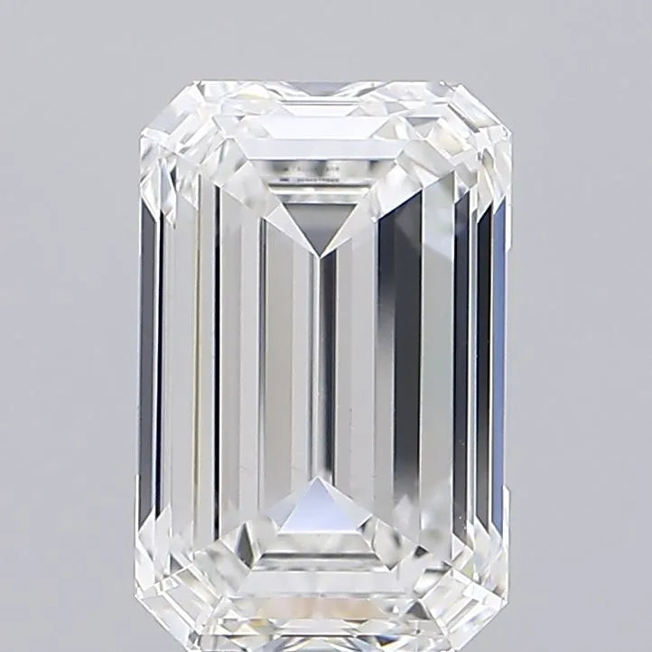 5.02ct Emerald Lab Grown Diamond (Colour F, Clarity VVS2, IGI Certified)