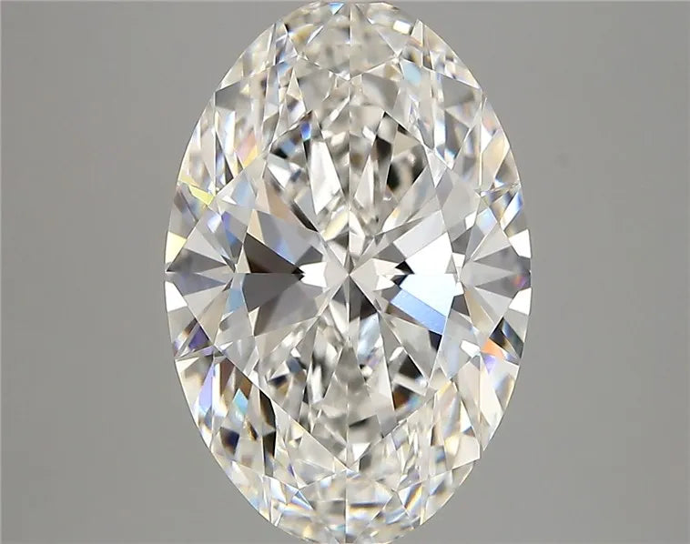 5.02ct Oval Lab Grown Diamond (Colour E, Clarity VVS1, IGI Certified)