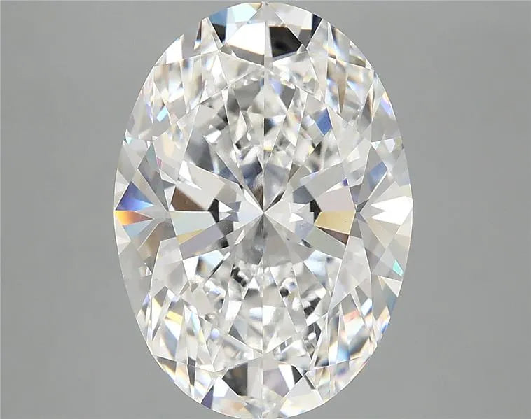 5.02ct Oval Lab Grown Diamond (Colour E, Clarity VVS2, IGI Certified)