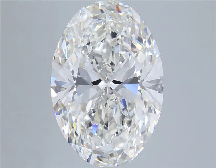 5.02ct Oval Lab Grown Diamond (Colour G, Clarity VVS2, IGI Certified)