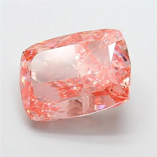 5.03ct Cushion modified Lab Grown Diamond (Colour Fancy Vivid Pink, Clarity VS1, IGI Certified)