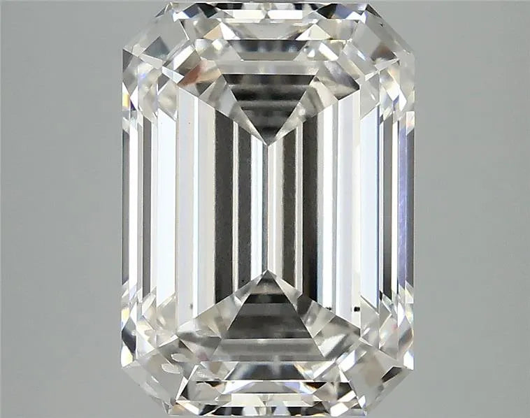 5.03ct Emerald Lab Grown Diamond (Colour F, Clarity SI1, IGI Certified)