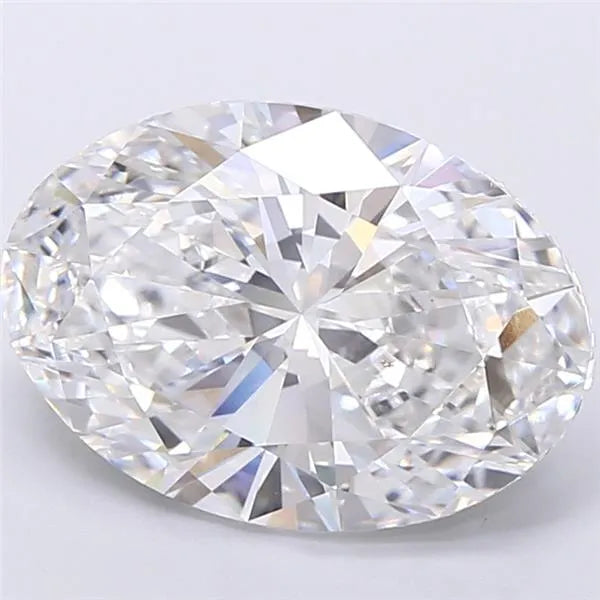 5.03ct Oval Lab Grown Diamond (Colour E, Clarity VVS1, IGI Certified)
