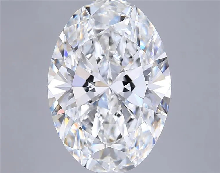5.06ct Oval Lab Grown Diamond (Colour E, Clarity VVS2, IGI Certified)