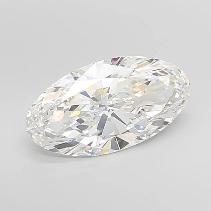 5.08ct Oval Lab Grown Diamond (Colour E, Clarity VVS2, IGI Certified)