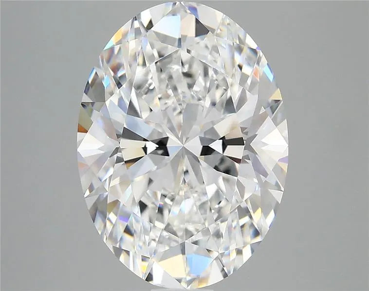 5.09ct Oval Lab Grown Diamond (Colour D, Clarity VVS2, IGI Certified)