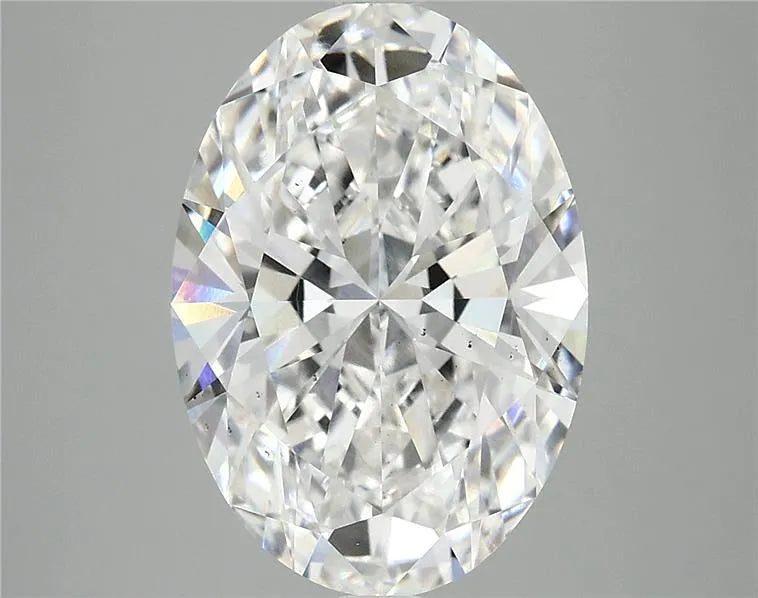 5.10ct Oval Lab Grown Diamond (Colour E, Clarity SI1, IGI Certified)