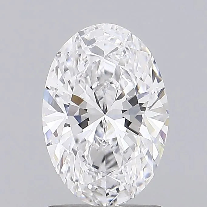 5.10ct Oval Lab Grown Diamond (Colour E, Clarity VVS1, IGI Certified)