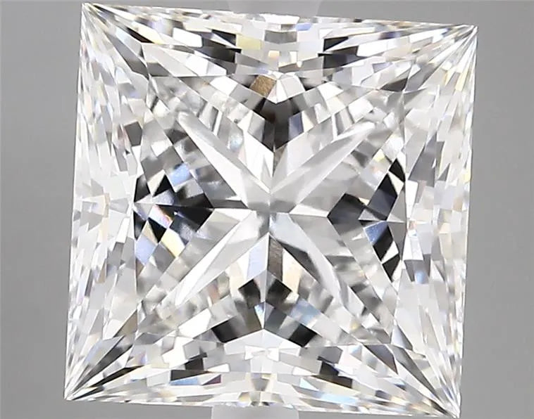 5.18ct Princess Lab Grown Diamond (Colour E, Clarity VVS2, Cut EX, GIA Certified)
