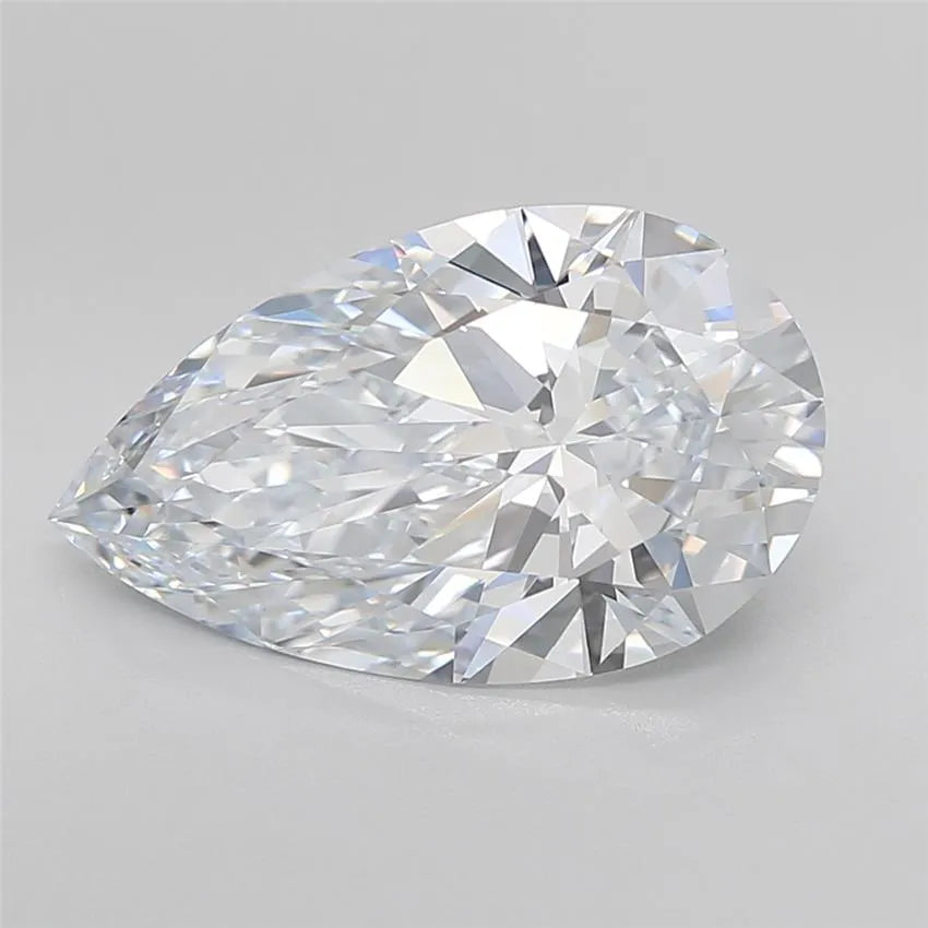 5.23ct Pear Lab Grown Diamond (Colour F, Clarity VVS1, Cut EX, IGI Certified)
