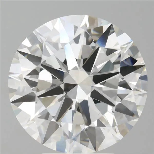 5.40ct Round Lab Grown Diamond (Colour E, Clarity VVS2, Cut EX, IGI Certified)