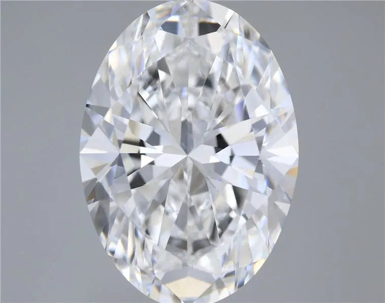 5.52ct Oval Lab Grown Diamond (Colour E, Clarity VVS2, IGI Certified)