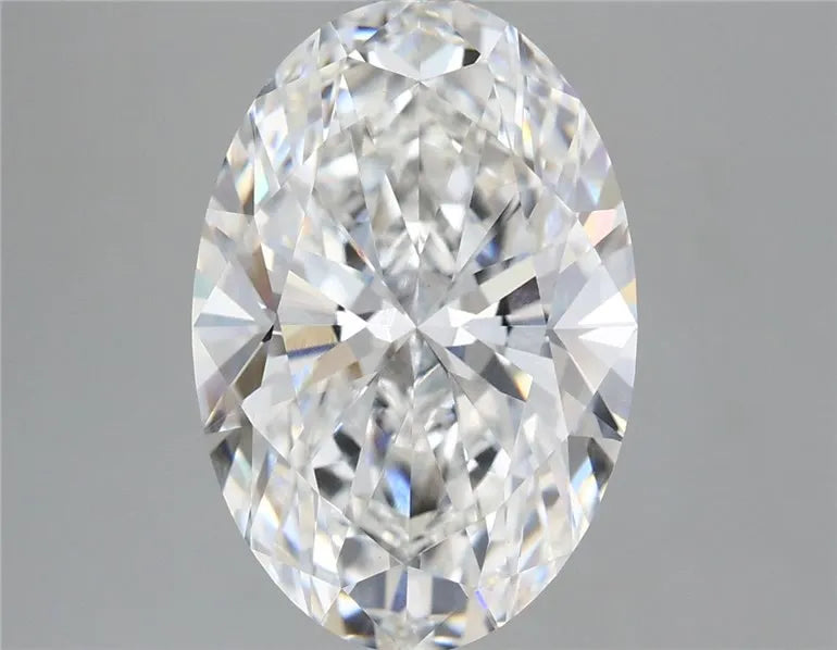 5.57ct Oval Lab Grown Diamond (Colour F, Clarity VVS2, IGI Certified)