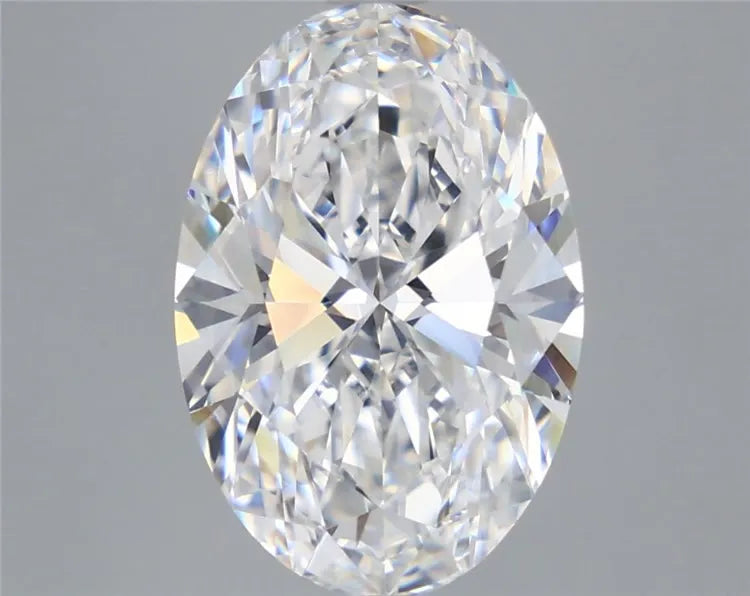 5.84ct Oval Lab Grown Diamond (Colour E, Clarity VVS2, IGI Certified)