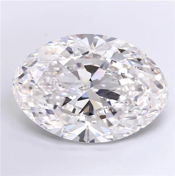51.58ct Oval Lab Grown Diamond (Colour F, Clarity VVS2, IGI Certified)