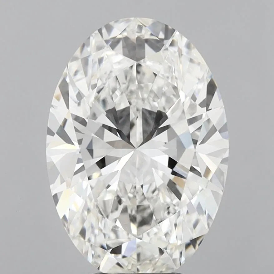 6.05ct Oval Lab Grown Diamond (Colour F, Clarity VVS1, IGI Certified)