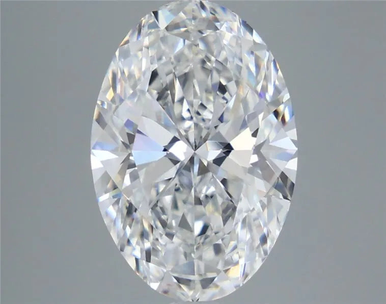 6.55ct Oval Lab Grown Diamond (Colour E, Clarity VVS2, IGI Certified)
