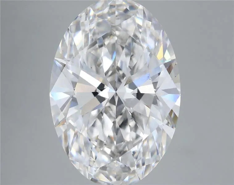 7.06ct Oval Lab Grown Diamond (Colour G, Clarity VS2, IGI Certified)