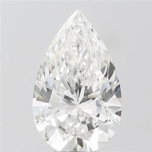 7.10ct Pear Lab Grown Diamond (Colour F, Clarity VVS2, Cut EX, IGI Certified)