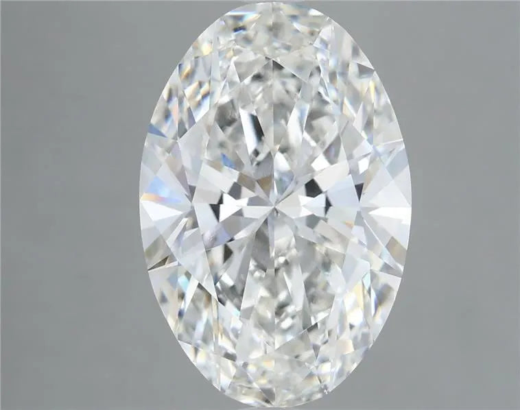 7.11ct Oval Lab Grown Diamond (Colour G, Clarity VVS2, IGI Certified)