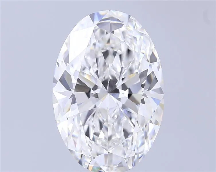 8.03ct Oval Lab Grown Diamond (Colour E, Clarity VVS2, IGI Certified)