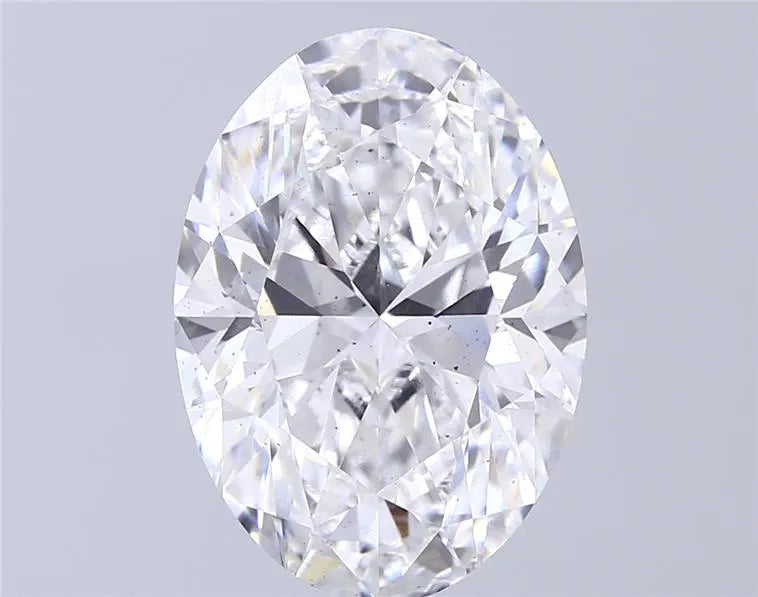 8.07ct Oval Lab Grown Diamond (Colour E, Clarity SI1, IGI Certified)
