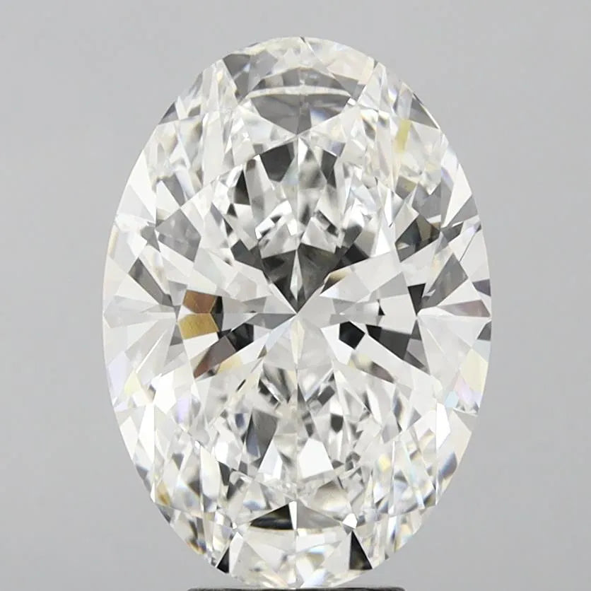 8.27ct Oval Lab Grown Diamond (Colour F, Clarity VS1, GIA Certified)