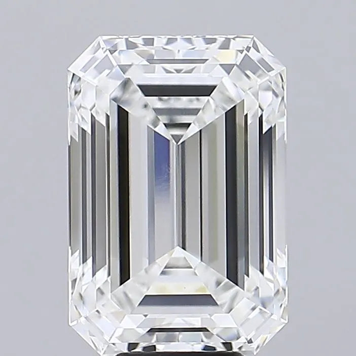 9.06ct Emerald Lab Grown Diamond (Colour E, Clarity VVS2, IGI Certified)