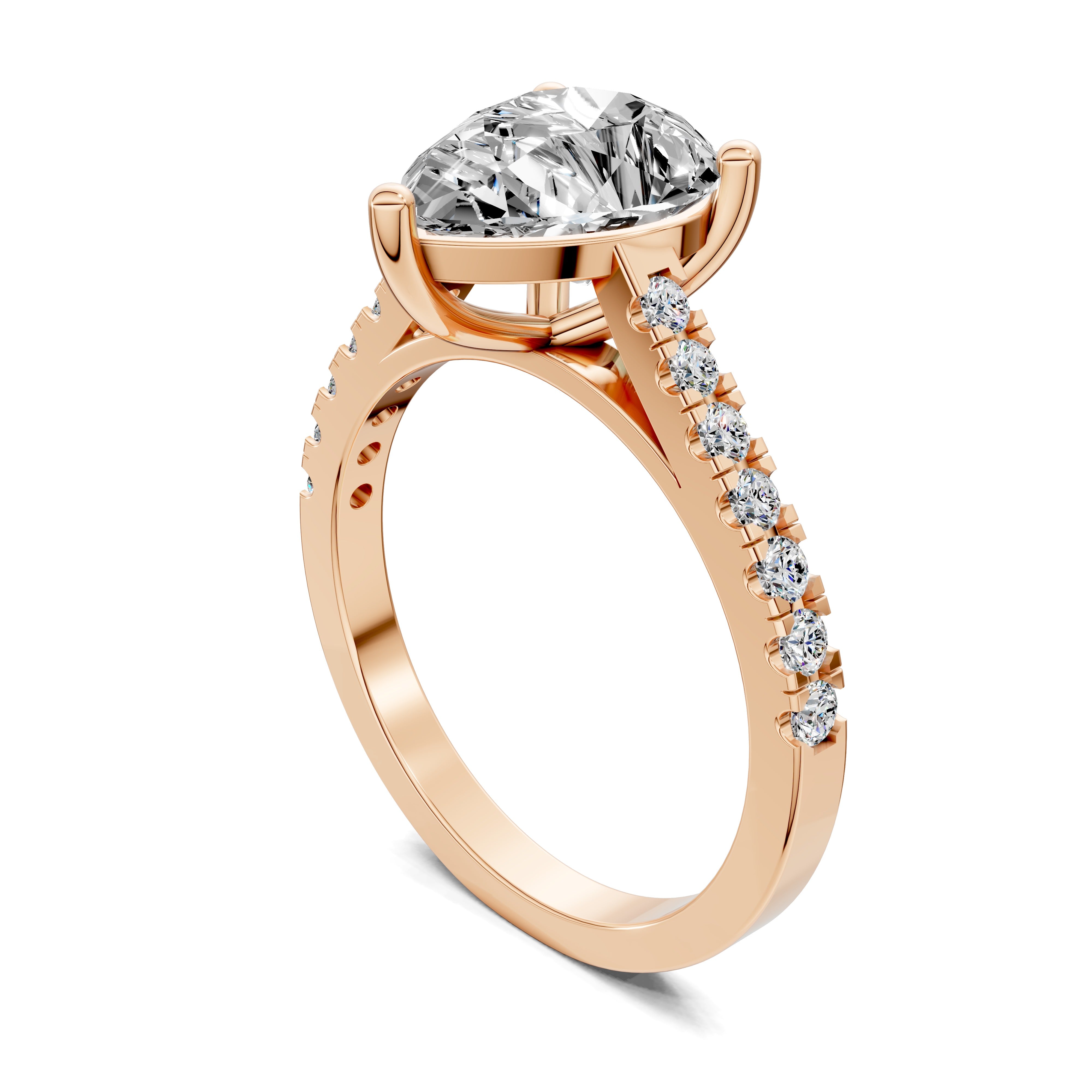 Seraphina Pavé Cathedral Ring