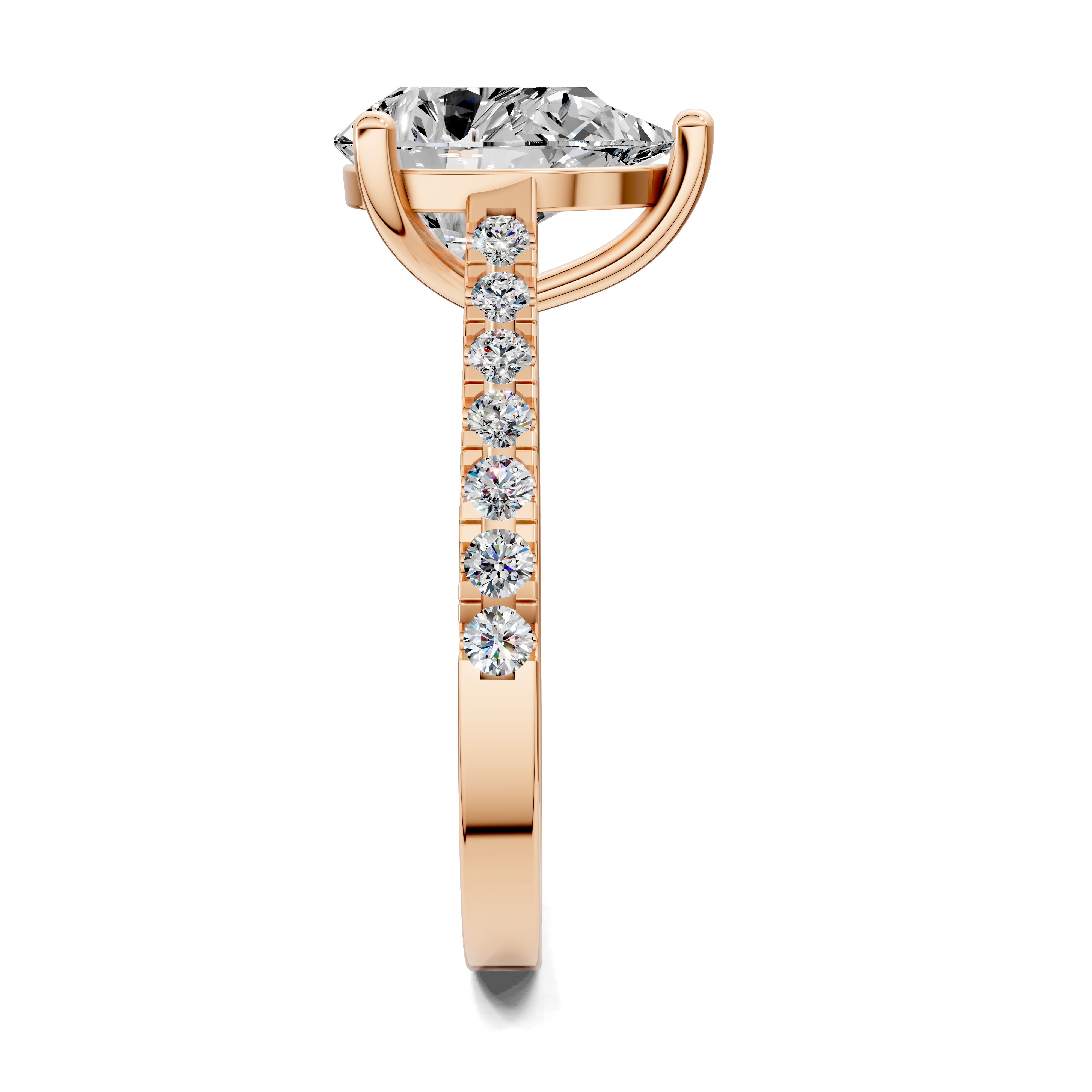 Seraphina Pavé Cathedral Ring