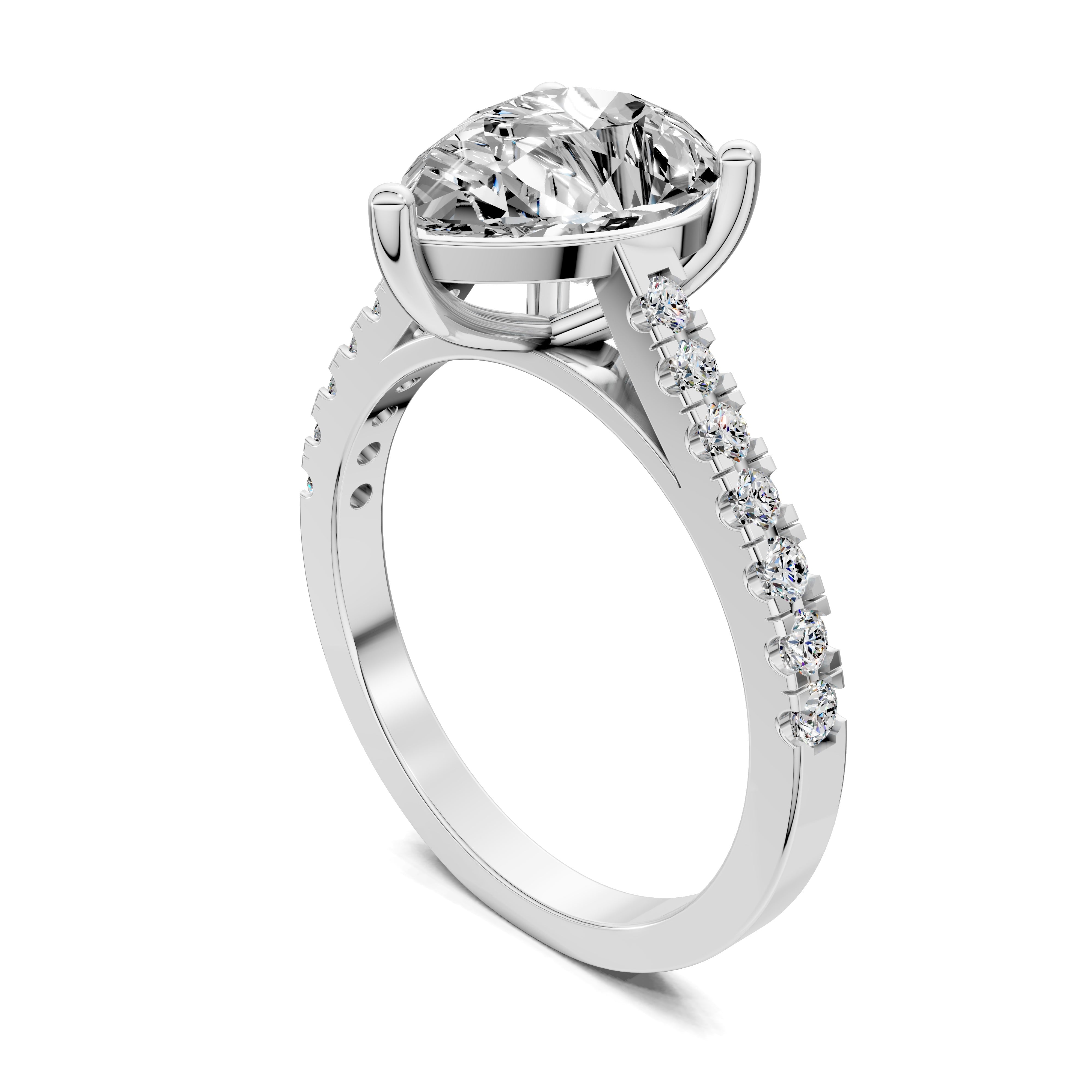 Seraphina Pavé Cathedral Ring